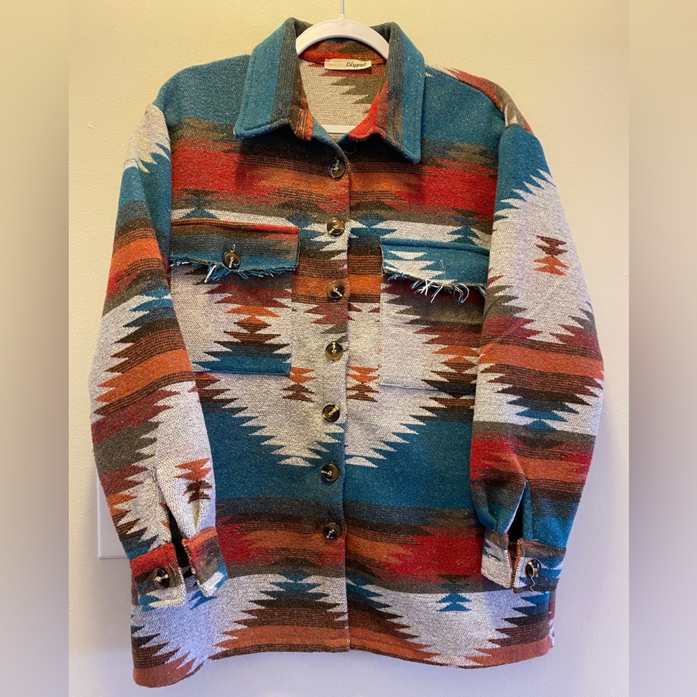 Lilypad tribal western jacket